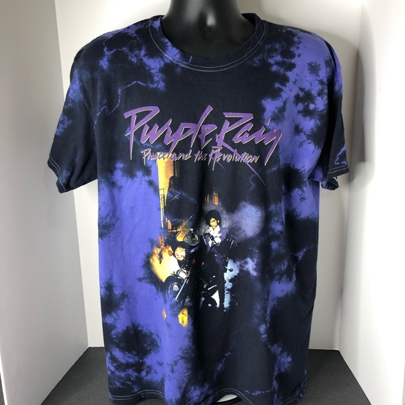 The Prince Estate Other - Prince Purple Rain Revolution Tie Dye T-Shirt